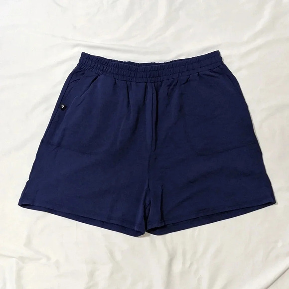 NWT Glyder Vintage Oversized Sweat Short, Color Indigo Size 1X - Picture 2 of 12